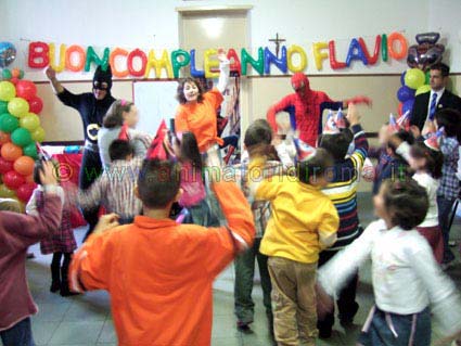 Animatori per feste per bambini a Roma.