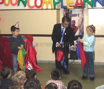 Maghi per feste di bambini a Roma.